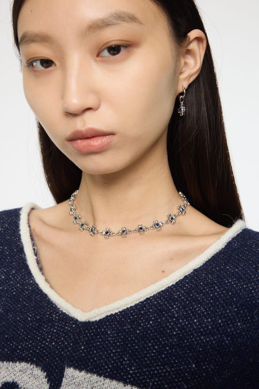 MOUSSY「FLORAL BEADS ネックレス」|ネックレス|