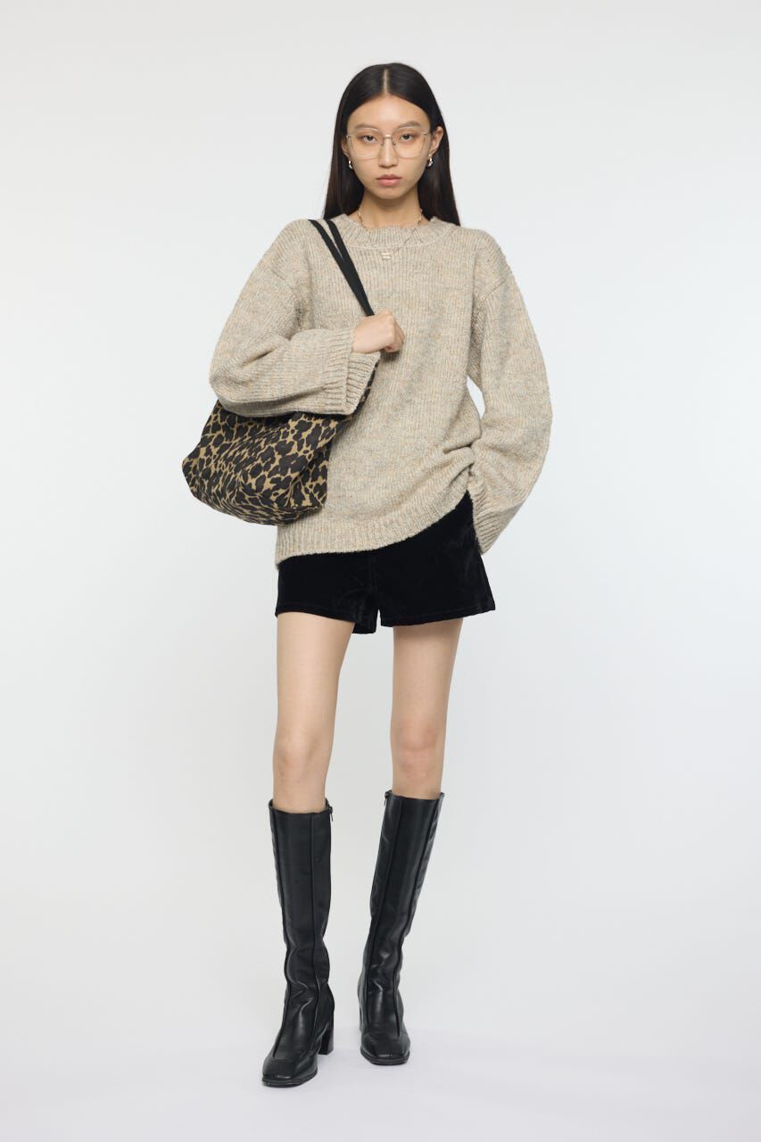 MOUSSY「BRUSHED OVERSIZEDセーター」|ニット・セーター|