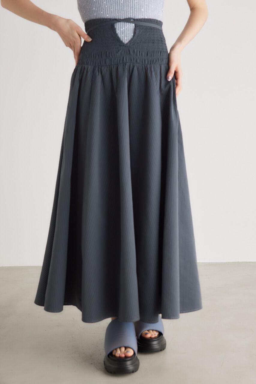 rienda「シャーリングH/W 2WAYストリングSK」|スカート|