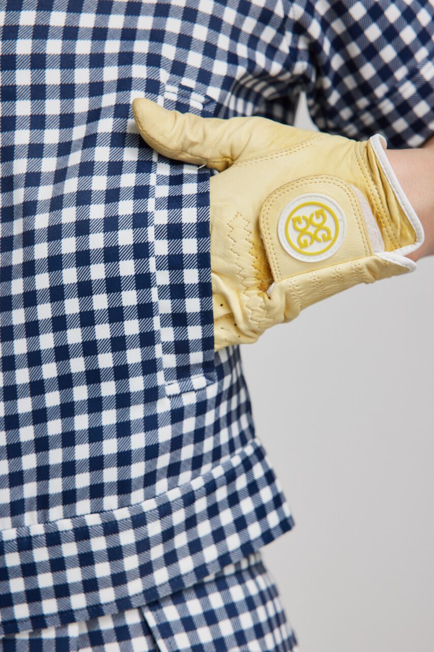 rienda「ギンガムチェックZIP UPブルゾン」|ブルゾン・スタジャン|