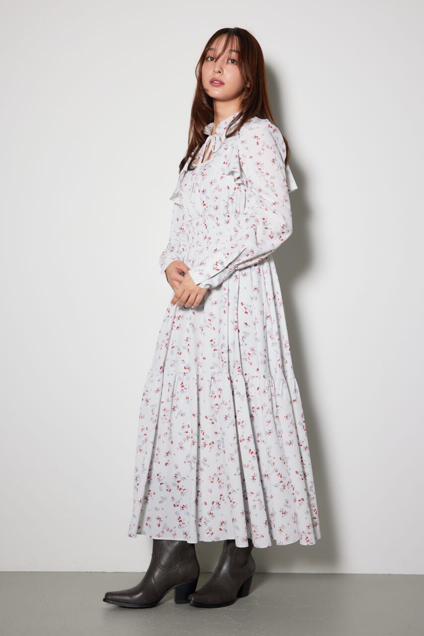 rienda「シャーリングフレアワンピース」|ワンピース|