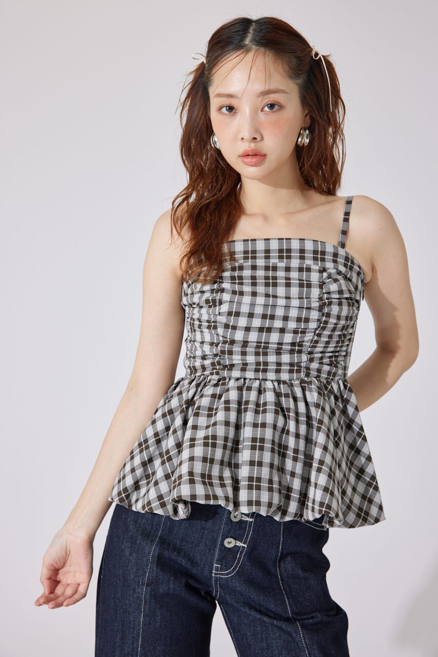 rienda「ペプラムベアトップス」|シャツ・ブラウス|