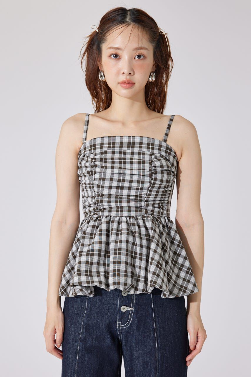 rienda「ペプラムベアトップス」|シャツ・ブラウス|