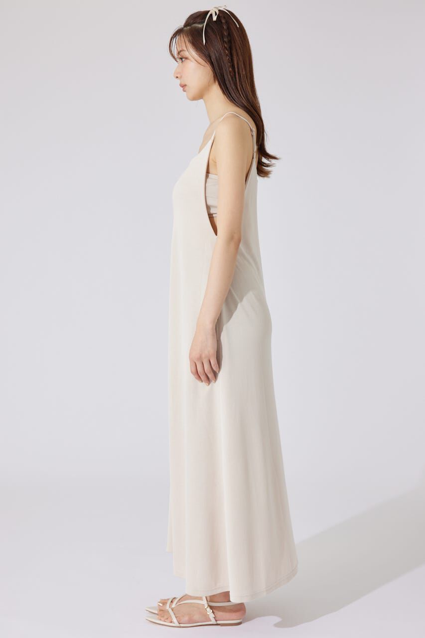 rienda「リラックスカットキャミワンピース」|ワンピース|