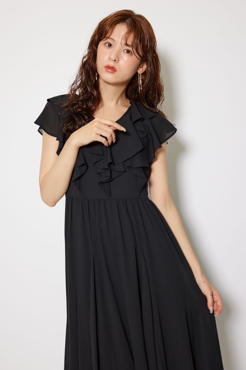 rienda「シアーパターンイレヘムワンピ」|ワンピース|