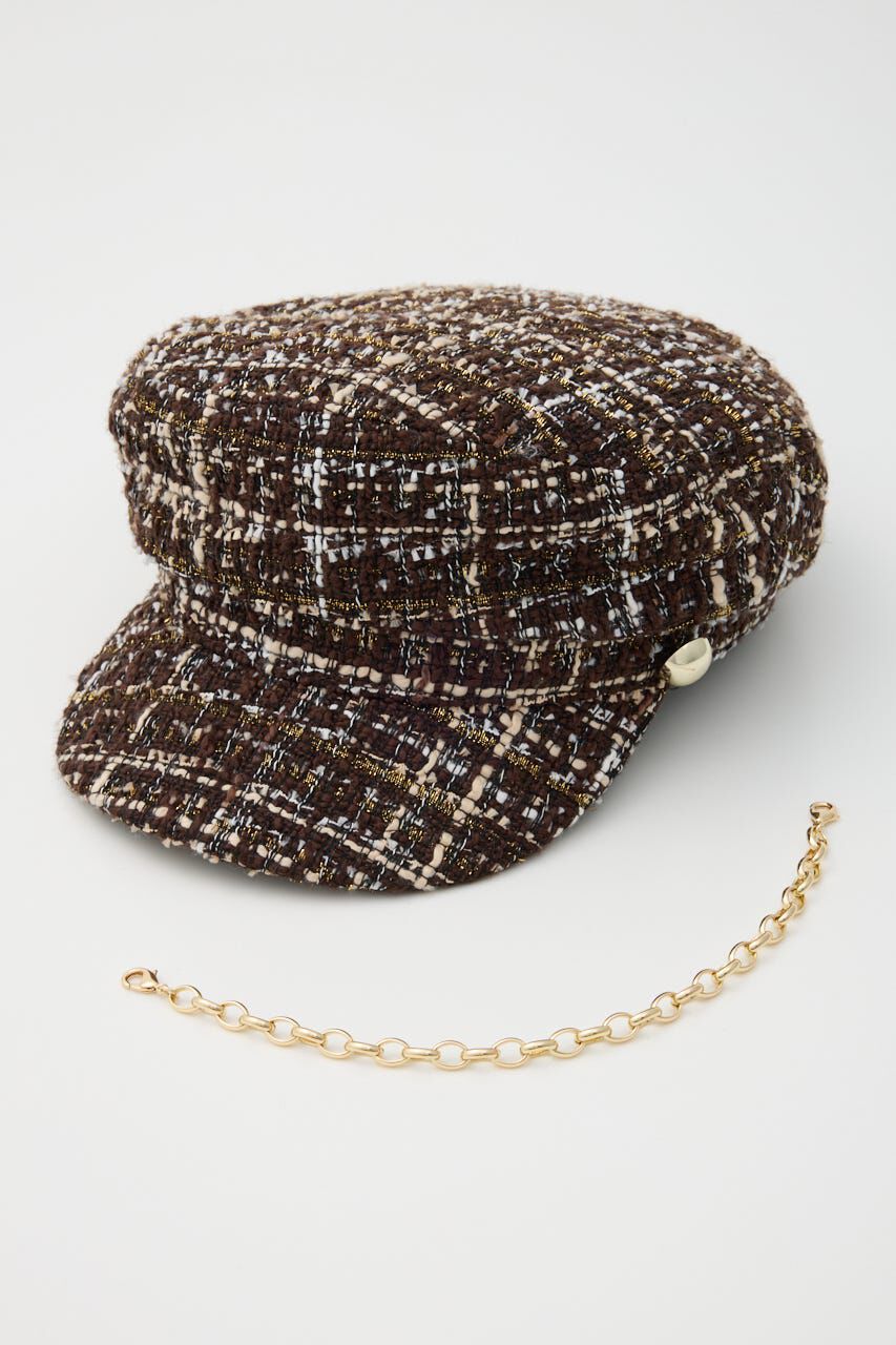 rienda「ツイードキャスケットハット」|その他|