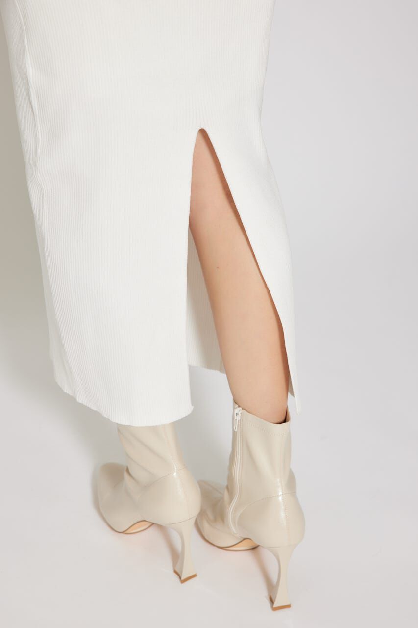 rienda「フェイクファーレディーニットワンピース」|ワンピース|