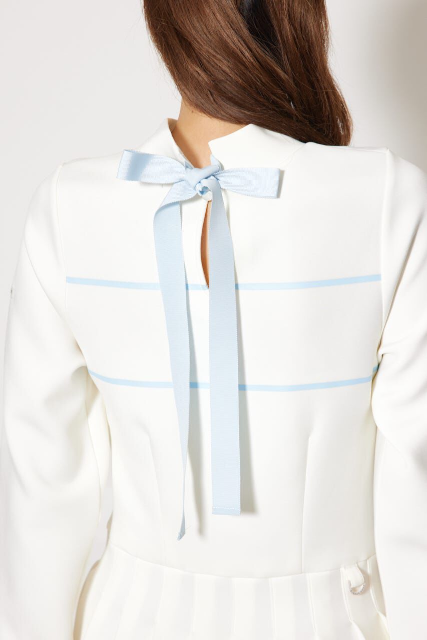 rienda「バックリボンRNDロゴカットワンピース」|ワンピース|