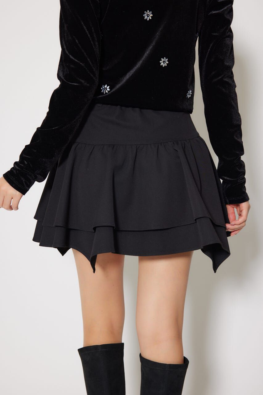 rienda「2WAYアシンメトリージャストウエストスカート」|スカート|