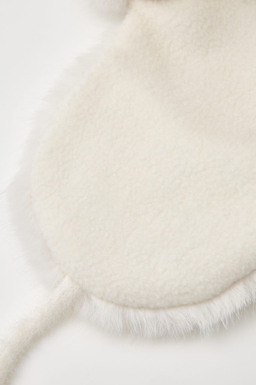 rienda「フェイクファー2WAYパイロット帽子」|その他|