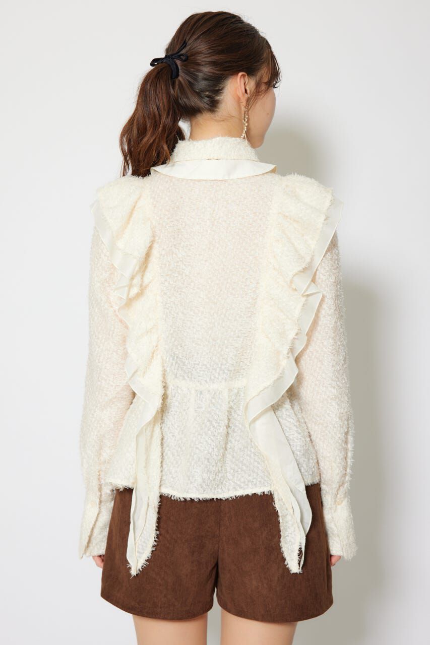 rienda「2WAYフリルブラウス」|シャツ・ブラウス|