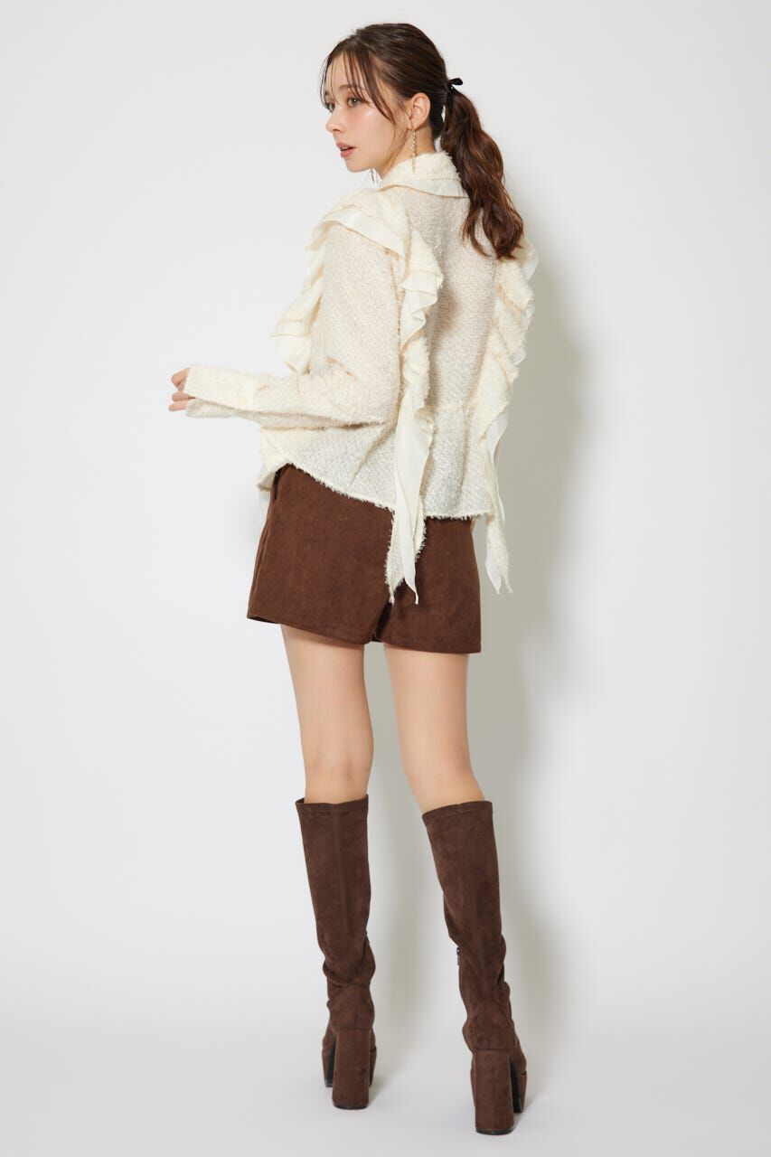 rienda「2WAYフリルブラウス」|シャツ・ブラウス|