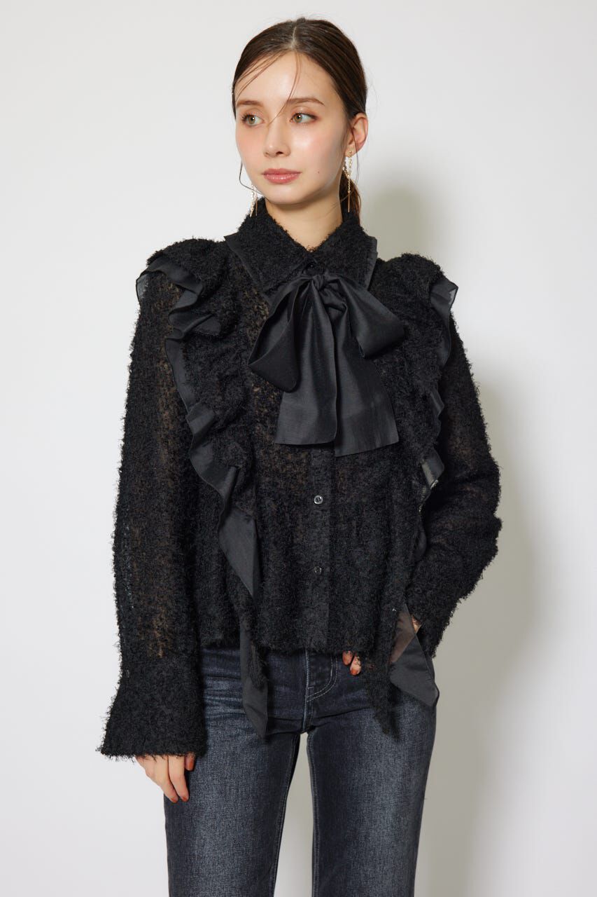 rienda「2WAYフリルブラウス」|シャツ・ブラウス|