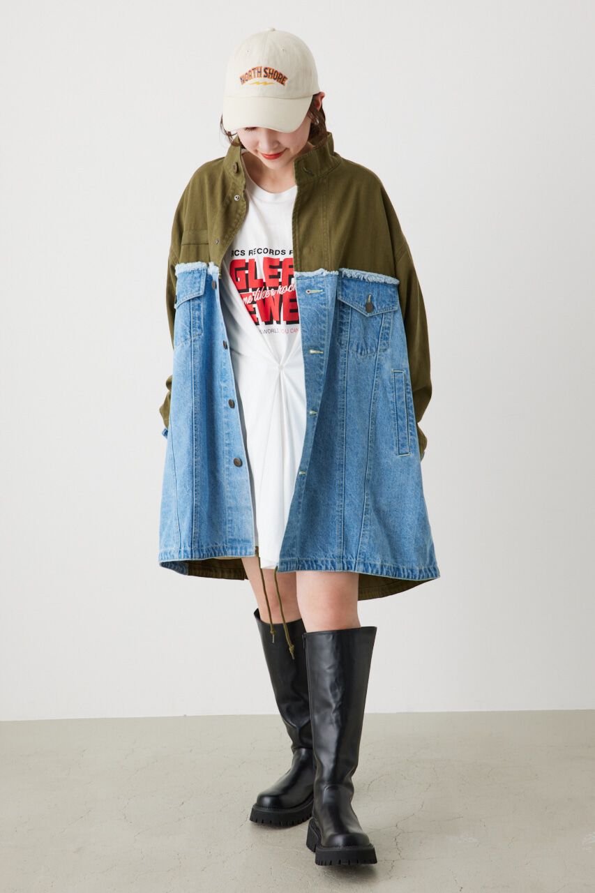 RODEO CROWNS「DENIM リメイクライク モッズコート」|その他|