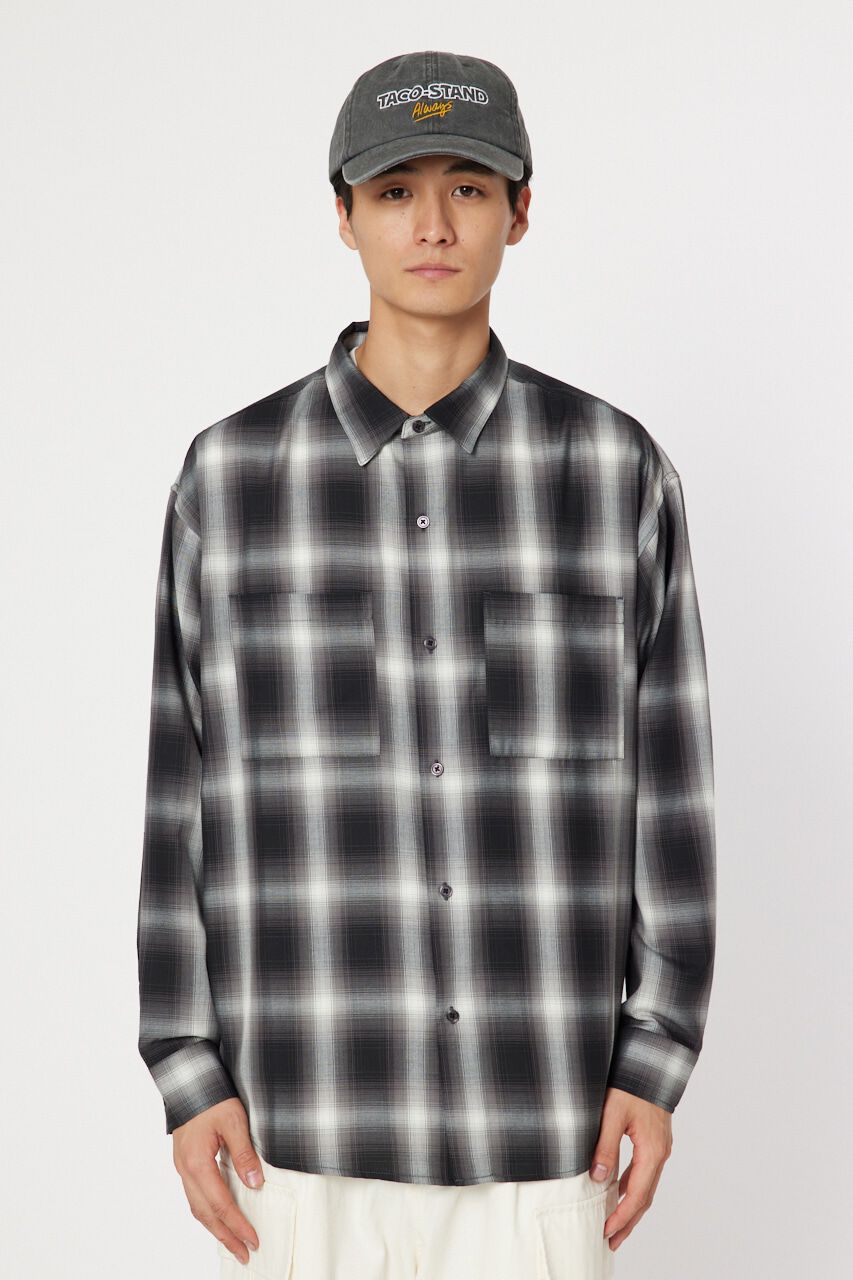 RODEO CROWNS「オンブレチェックシャツ」|シャツ・ブラウス|