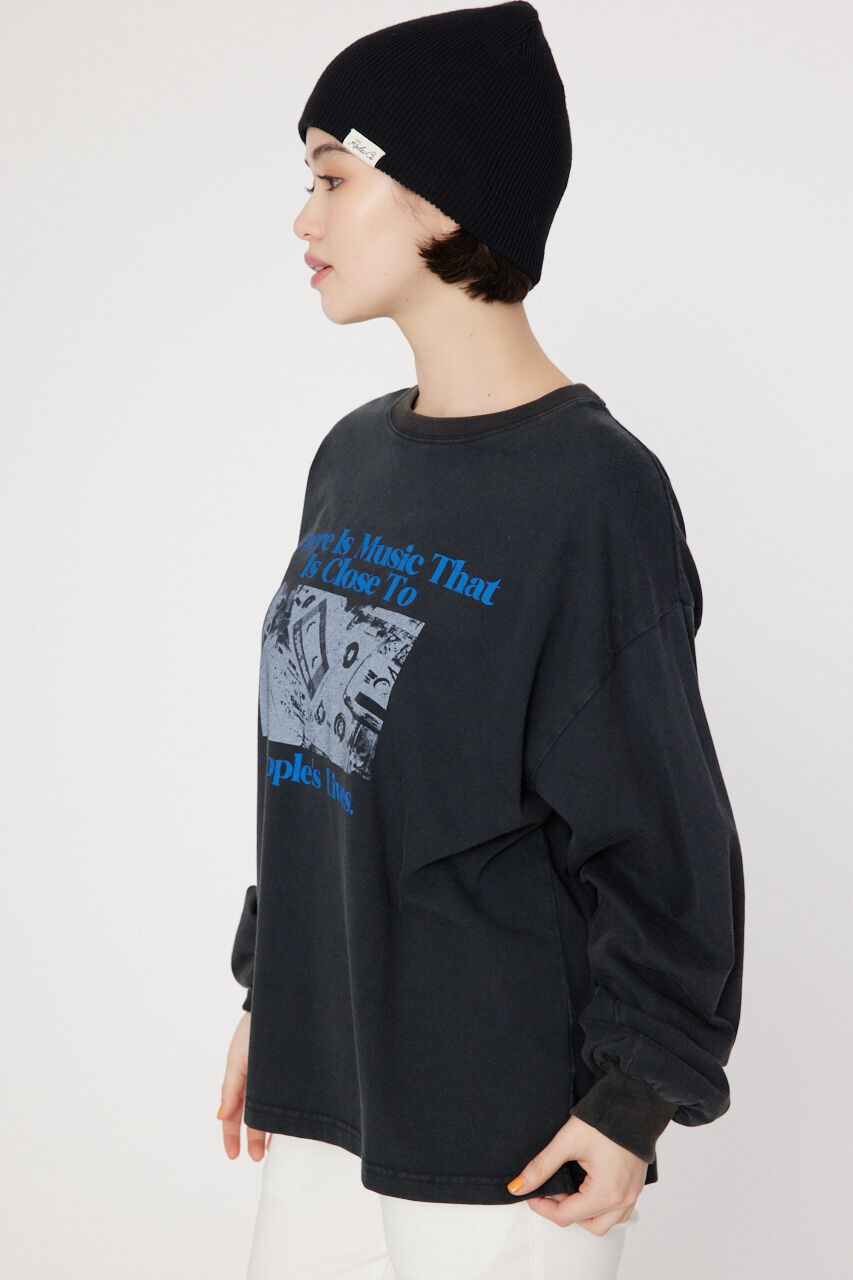 RODEO CROWNS「カセットフォト L/S Tシャツ」|Tシャツ・カットソー|