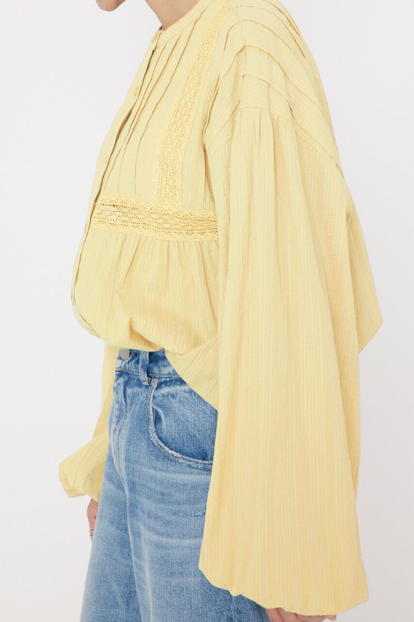 RODEO CROWNS「タックレースブラウス」|シャツ・ブラウス|