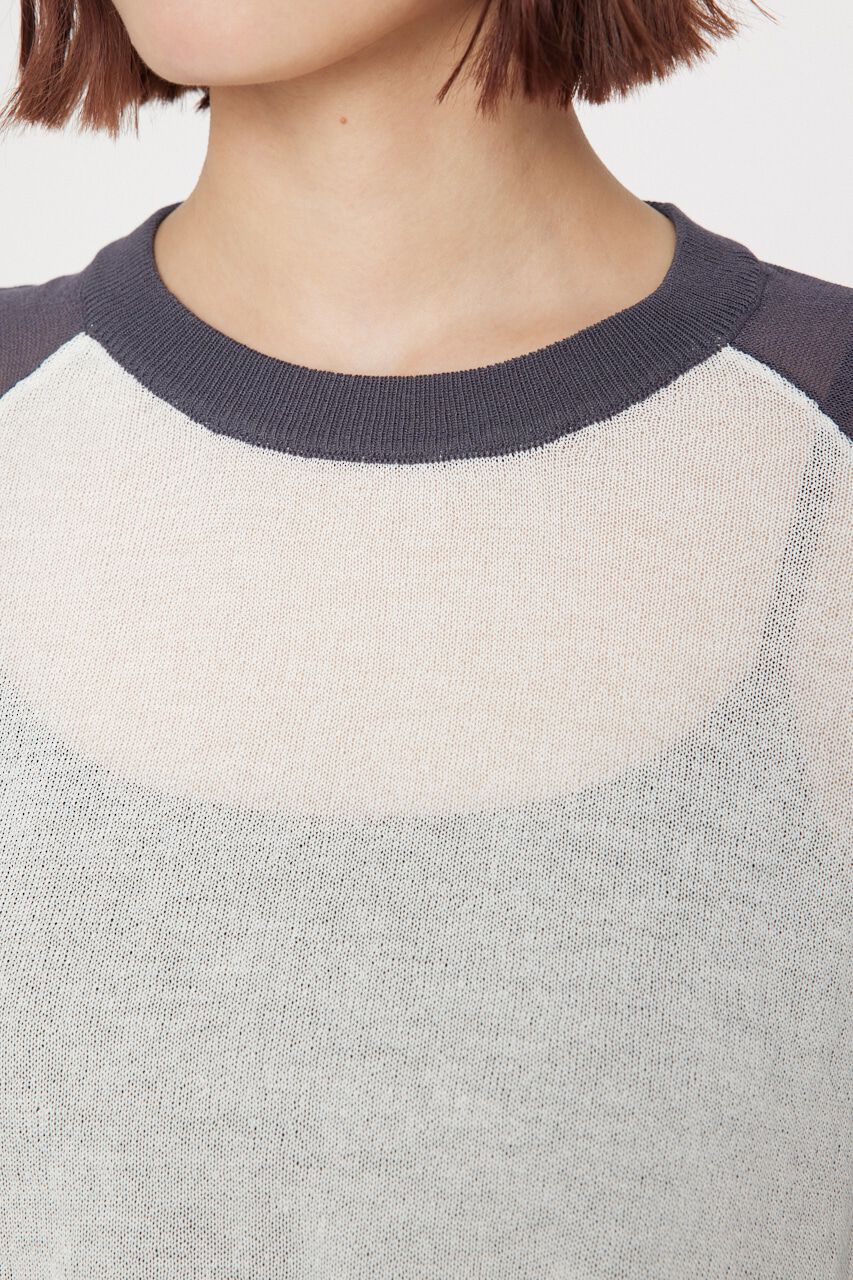 RODEO CROWNS「シアーラグランニットトップス」|ニット・セーター|