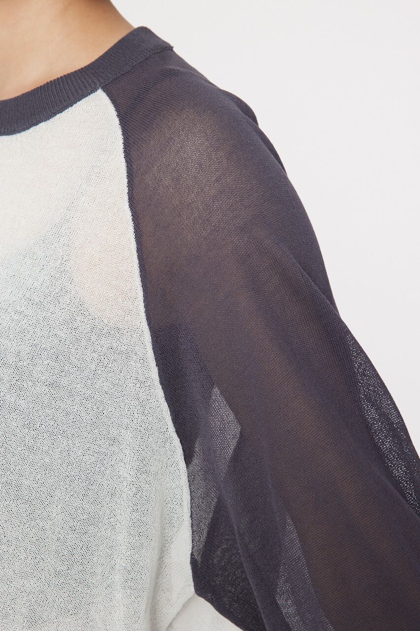 RODEO CROWNS「シアーラグランニットトップス」|ニット・セーター|