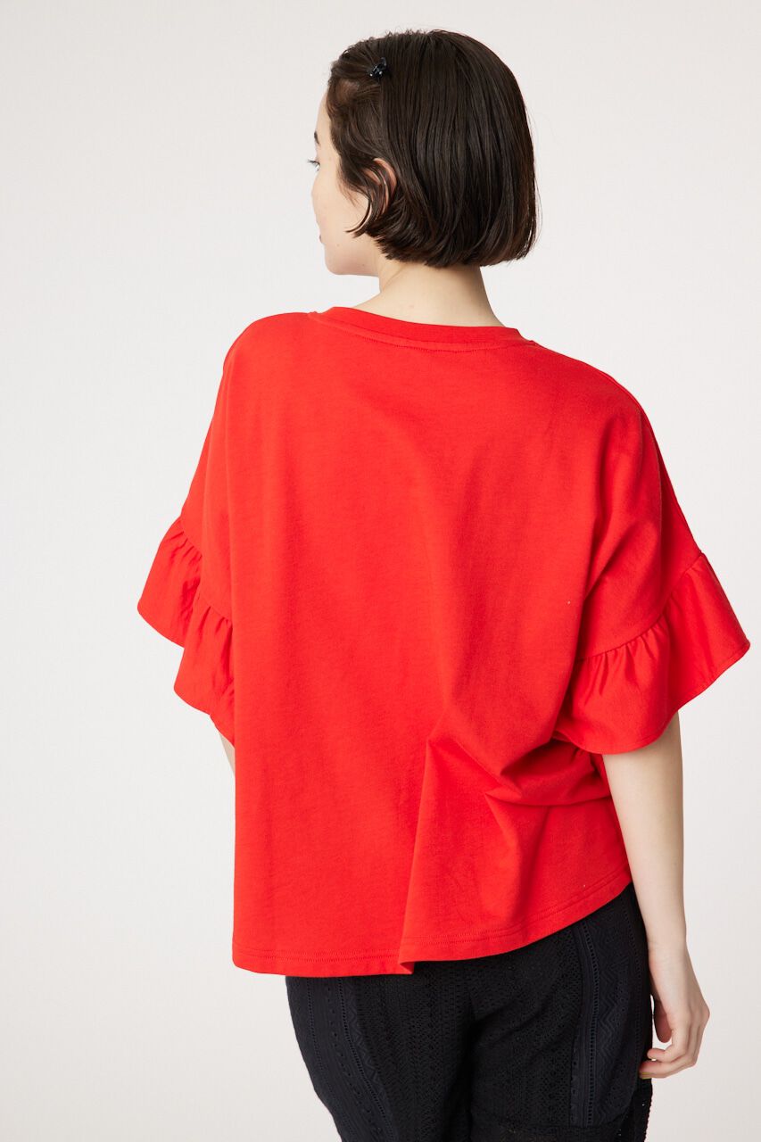 RODEO CROWNS「袖フリルトップス」|Tシャツ・カットソー|