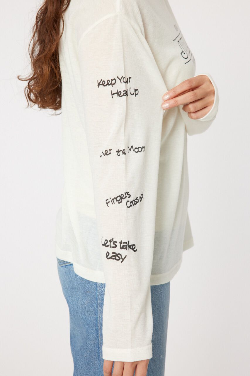 RODEO CROWNS「JUBILANTシアーL/S Tシャツ」|Tシャツ・カットソー|