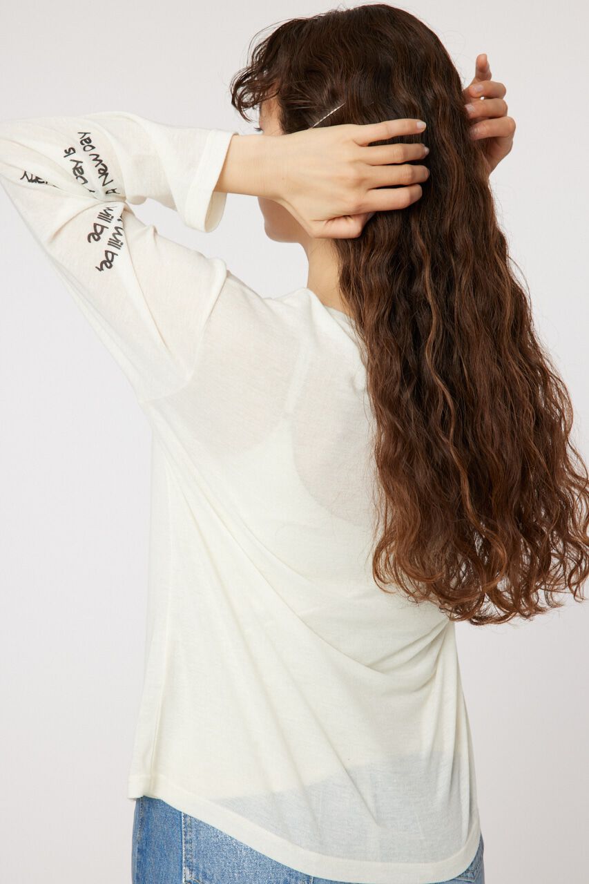 RODEO CROWNS「JUBILANTシアーL/S Tシャツ」|Tシャツ・カットソー|