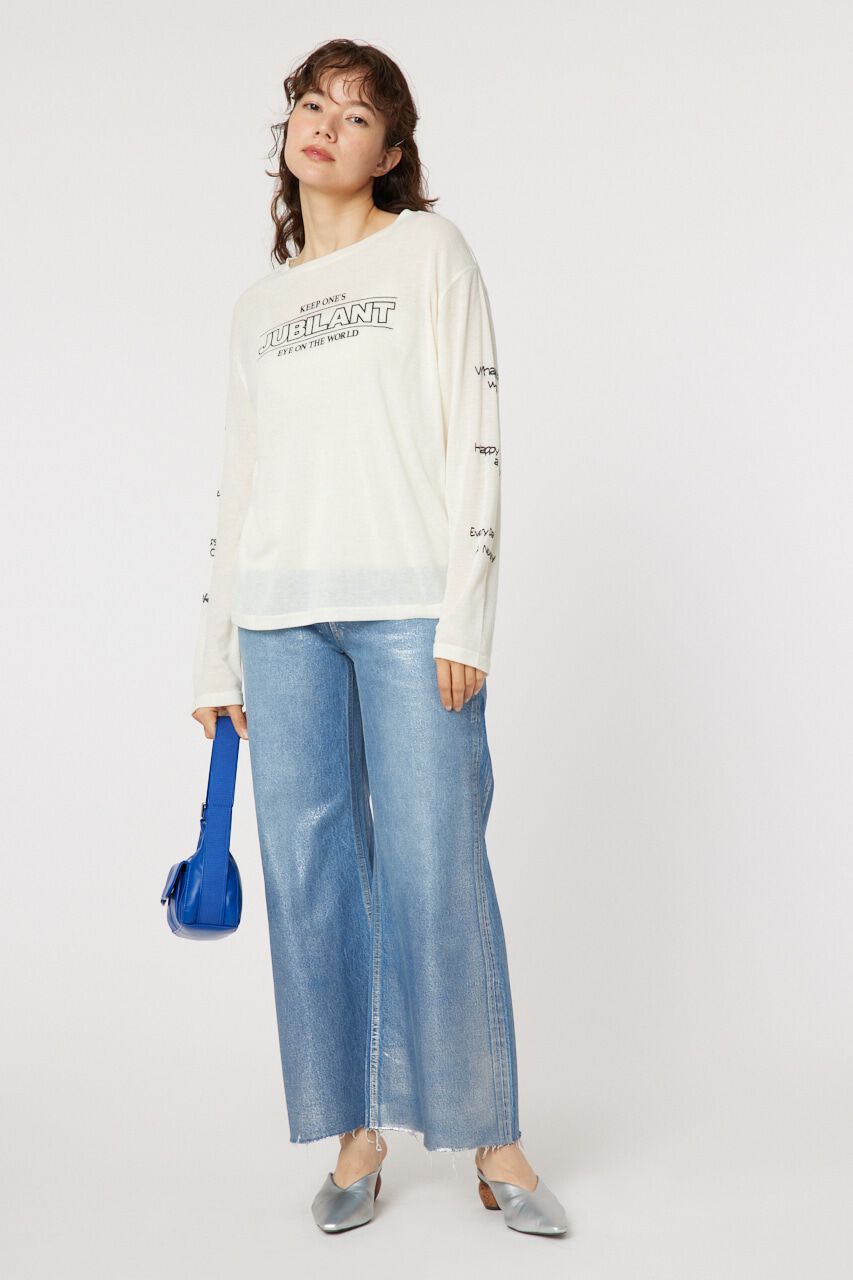 RODEO CROWNS「JUBILANTシアーL/S Tシャツ」|Tシャツ・カットソー|