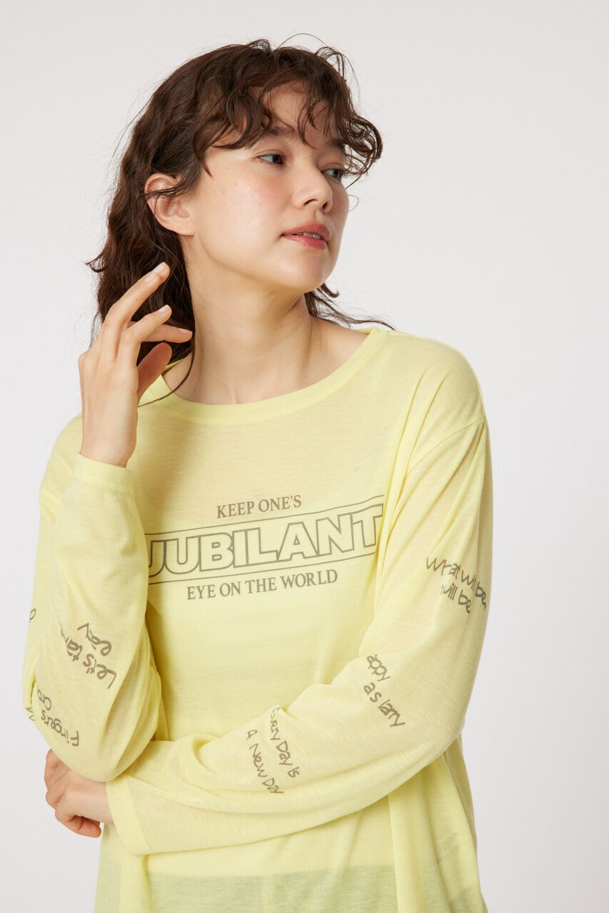 RODEO CROWNS「JUBILANTシアーL/S Tシャツ」|Tシャツ・カットソー|