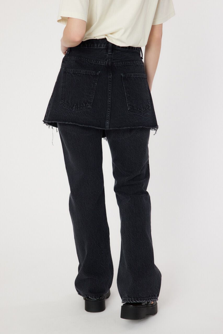 RODEO CROWNS「レイヤードラップデニム」|デニム|