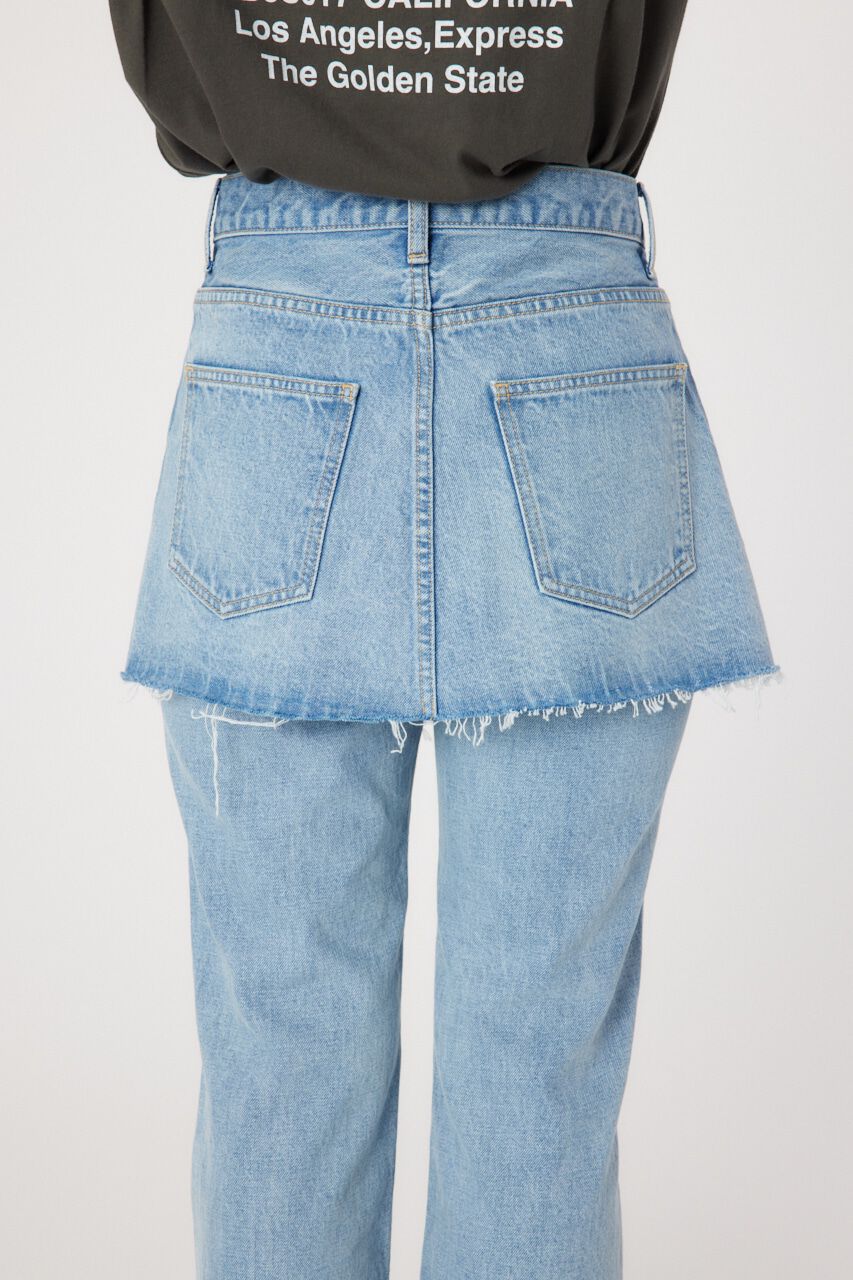 RODEO CROWNS「レイヤードラップデニム」|デニム|