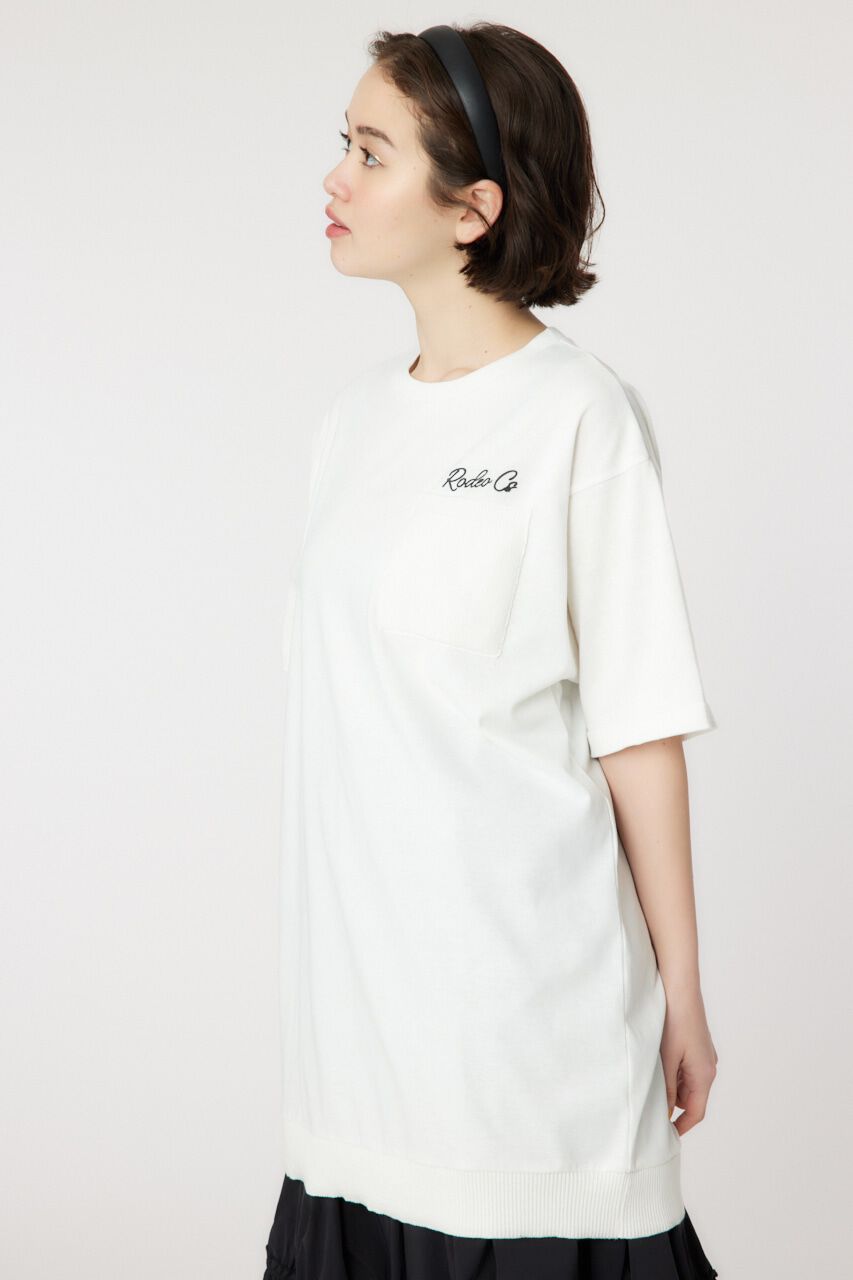 RODEO CROWNS「ドッキングロゴニットワンピース」|ワンピース|