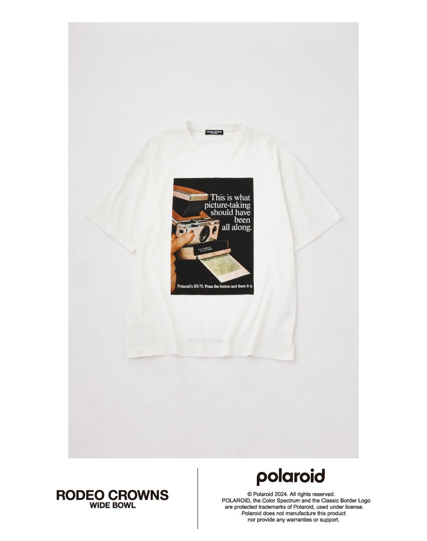 RODEO CROWNS「Polaroid フォトTシャツ」|Tシャツ・カットソー|
