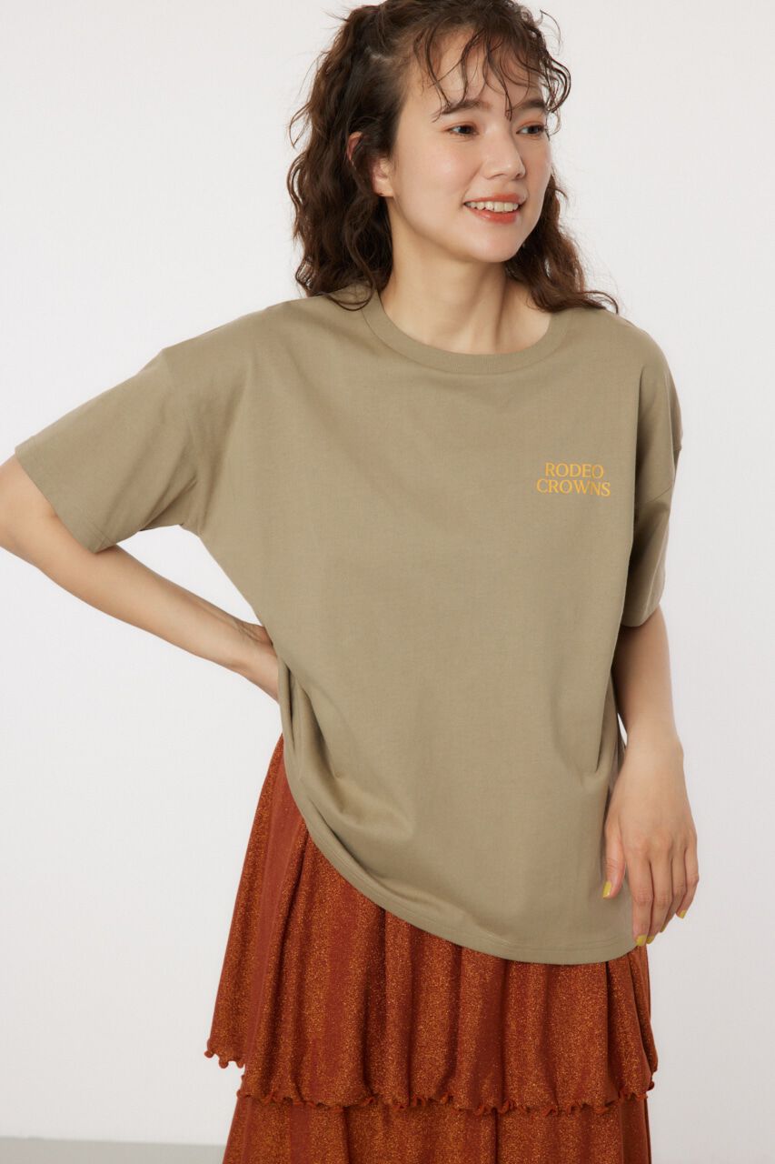 RODEO CROWNS「刺繍 クラウン Tシャツ」|Tシャツ・カットソー|