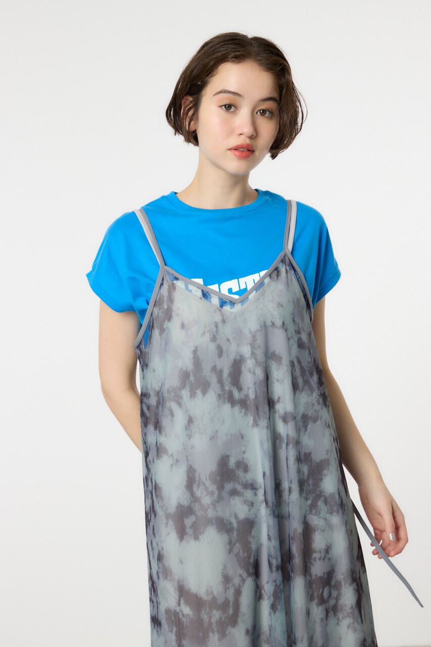 RODEO CROWNS「ニュアンスパターンシアーキャミワンピース」|ワンピース|