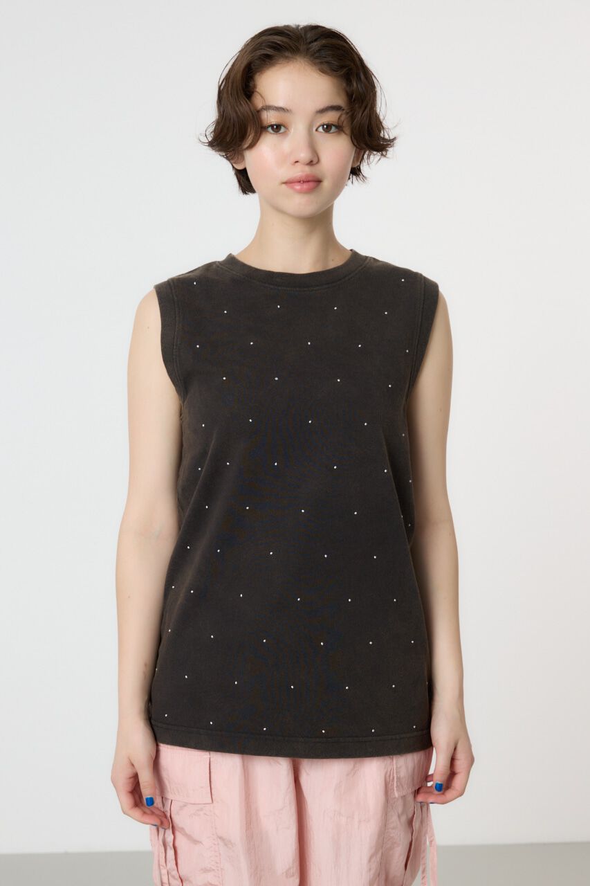 RODEO CROWNS「スタッズタンクトップ」|タンクトップ|