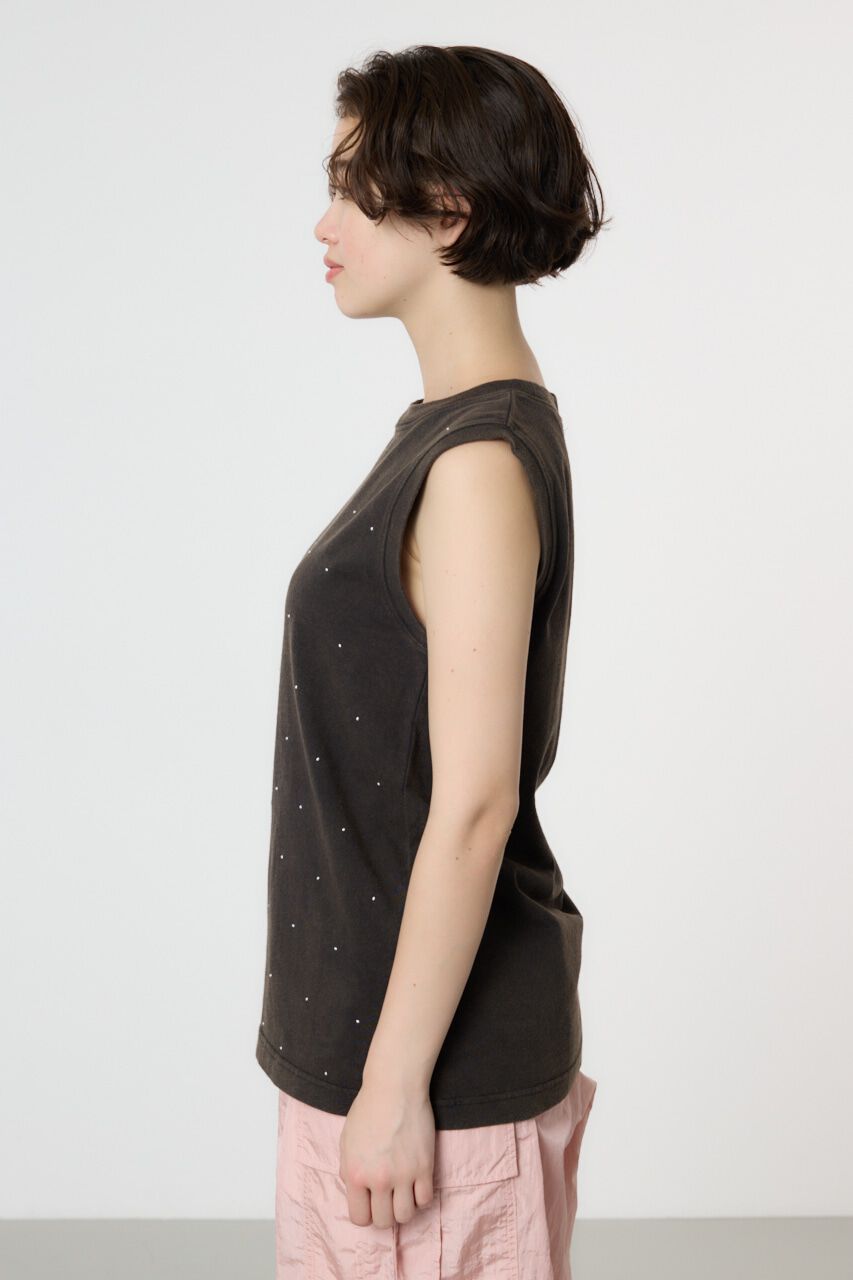 RODEO CROWNS「スタッズタンクトップ」|タンクトップ|