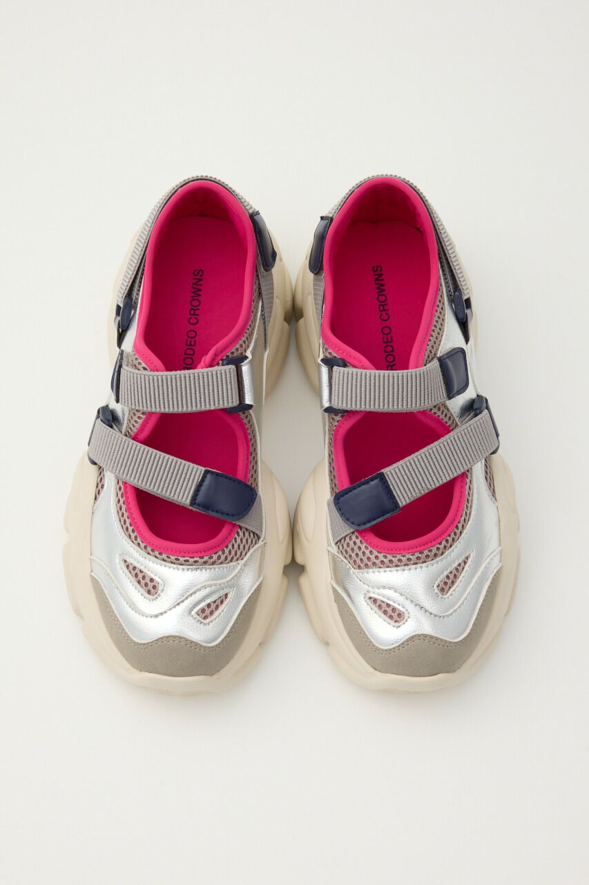 RODEO CROWNS「プラットフォーム ベルト スニーカー」|スニーカー|