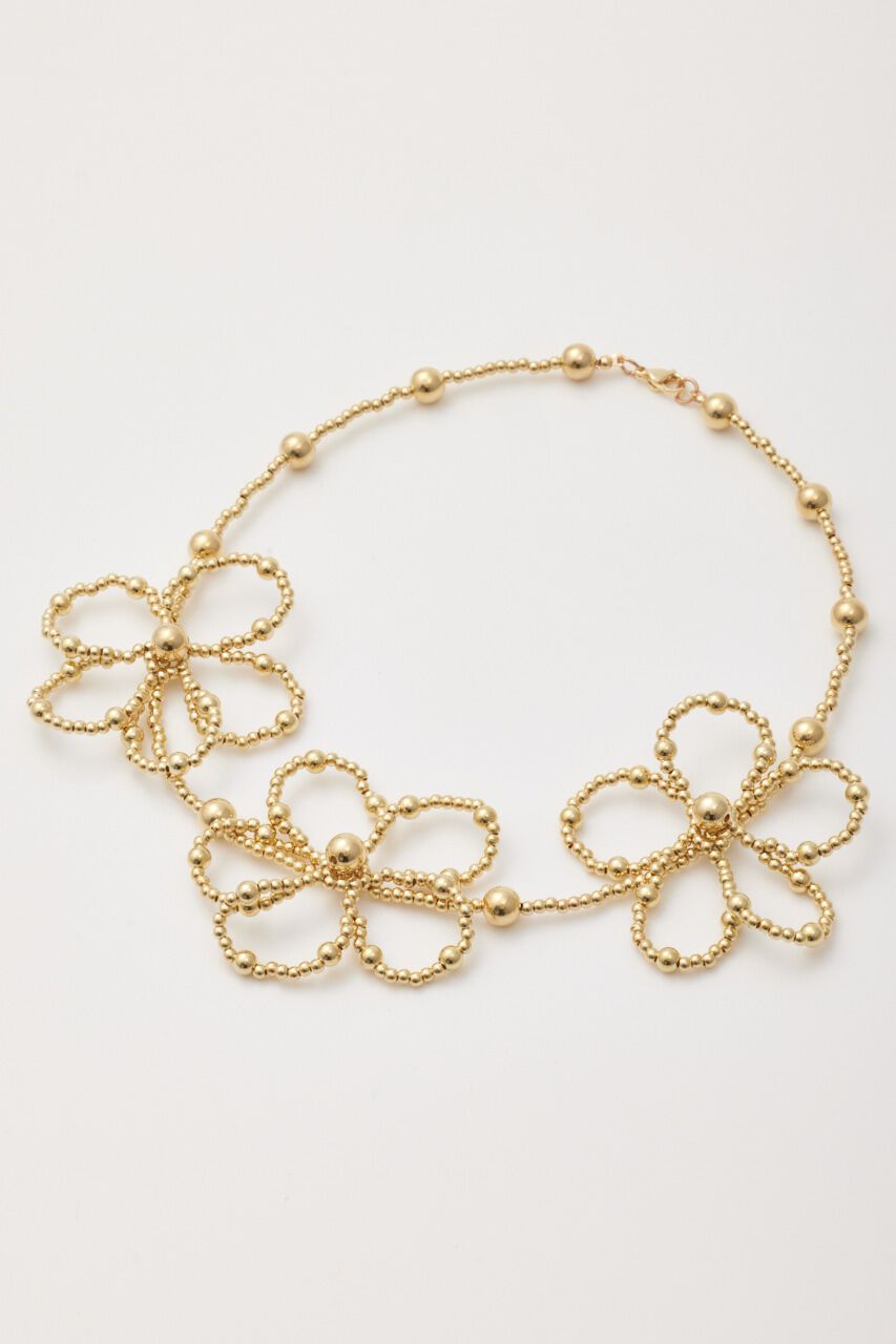 RODEO CROWNS「フラワービーズネックレス」|ネックレス|