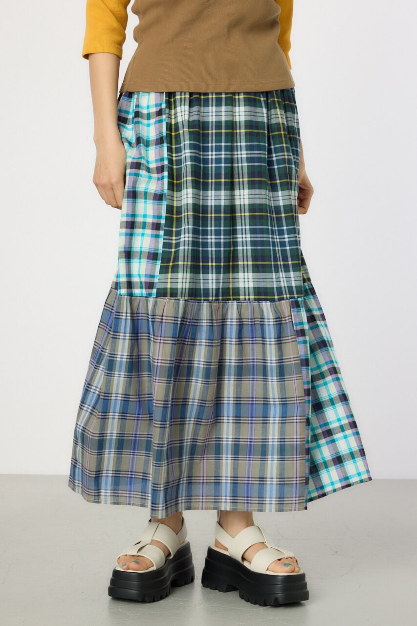 RODEO CROWNS「クレイジーチェックスカート」|スカート|