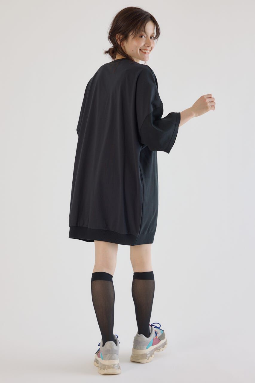 RODEO CROWNS「CURVE LOGOコンビニットワンピース」|ワンピース|