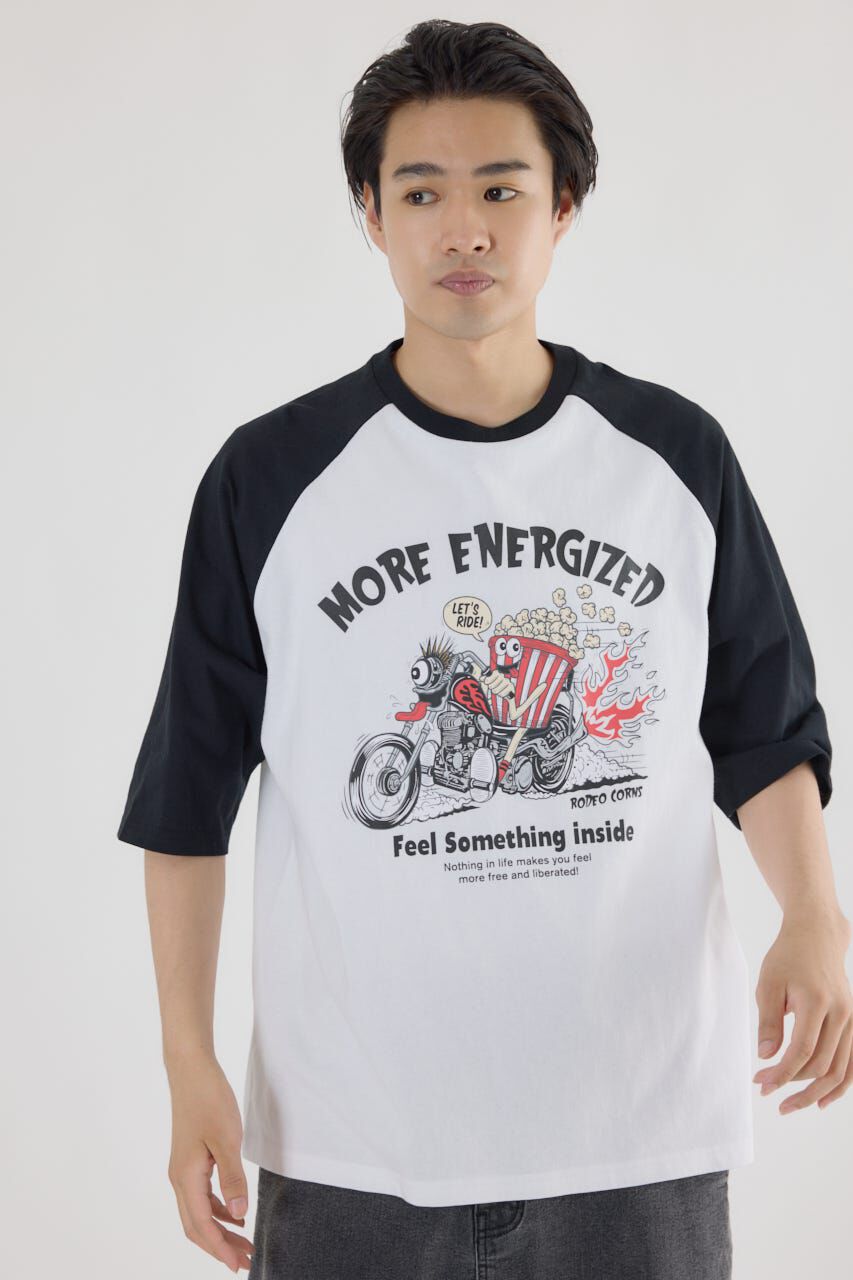 RODEO CROWNS「ロッドカスタム5分袖Tシャツ」|Tシャツ・カットソー|