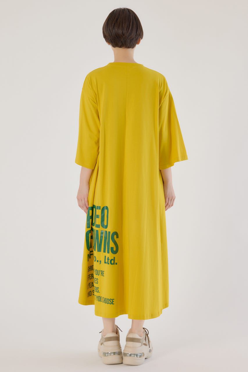 RODEO CROWNS「7分丈袖マキシワンピース」|ワンピース|