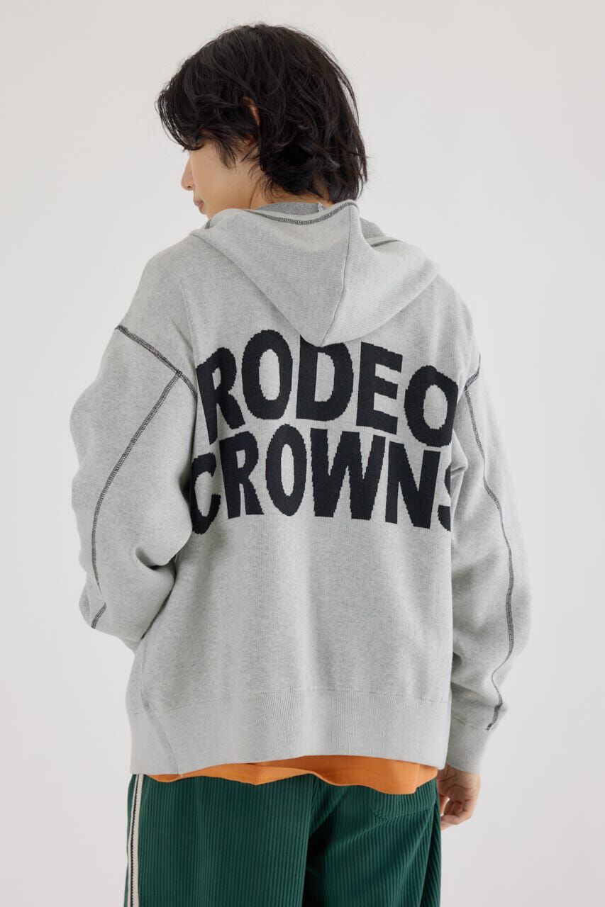 RODEO CROWNS「スウェットライクロゴZIPパーカー」|パーカー|