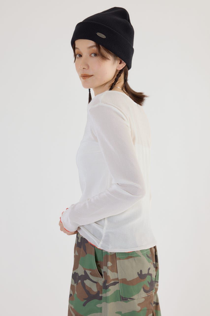 RODEO CROWNS「2WAYシアーベロアトップス」|Tシャツ・カットソー|