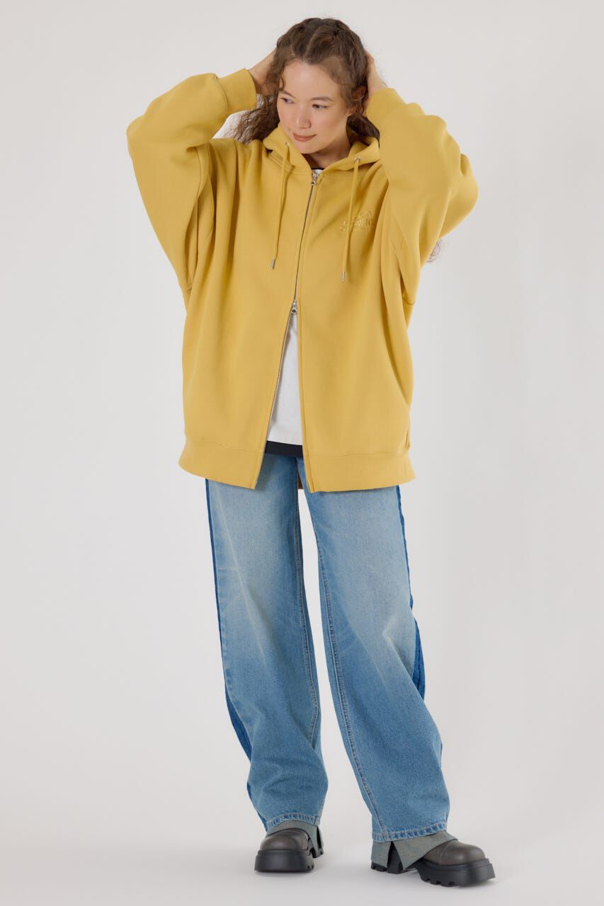 RODEO CROWNS「エンボスBIG ZIPパーカー」|パーカー|