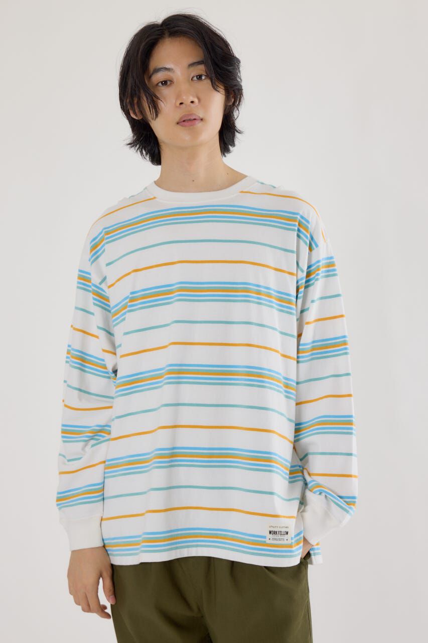 RODEO CROWNS「マルチボーダートップス」|Tシャツ・カットソー|