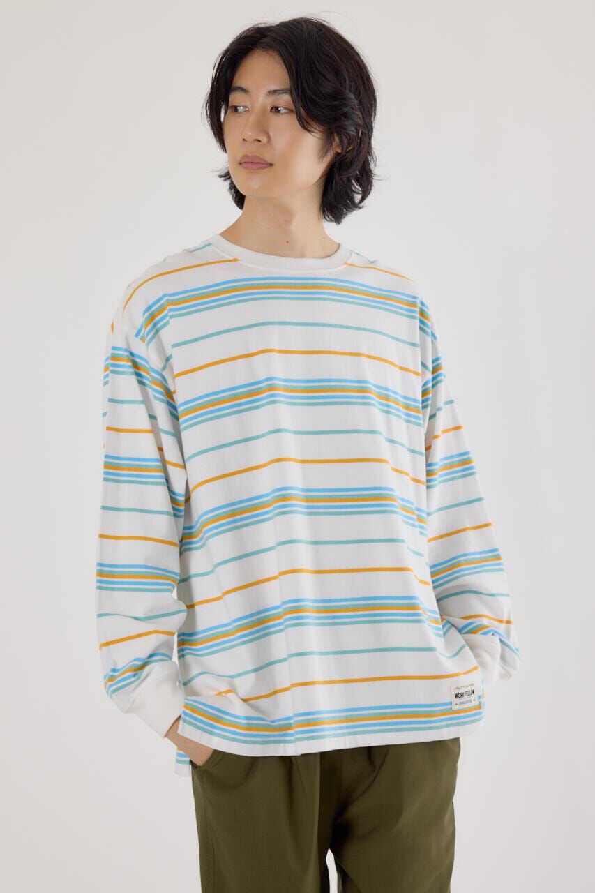 RODEO CROWNS「マルチボーダートップス」|Tシャツ・カットソー|