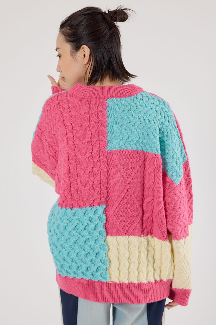 RODEO CROWNS「カスタムケーブルニット」|ニット・セーター|