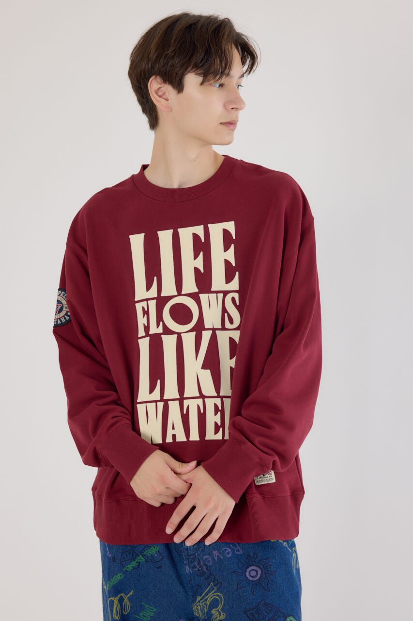 RODEO CROWNS「LIKE WATER スウェット」|パーカー|D/RED3