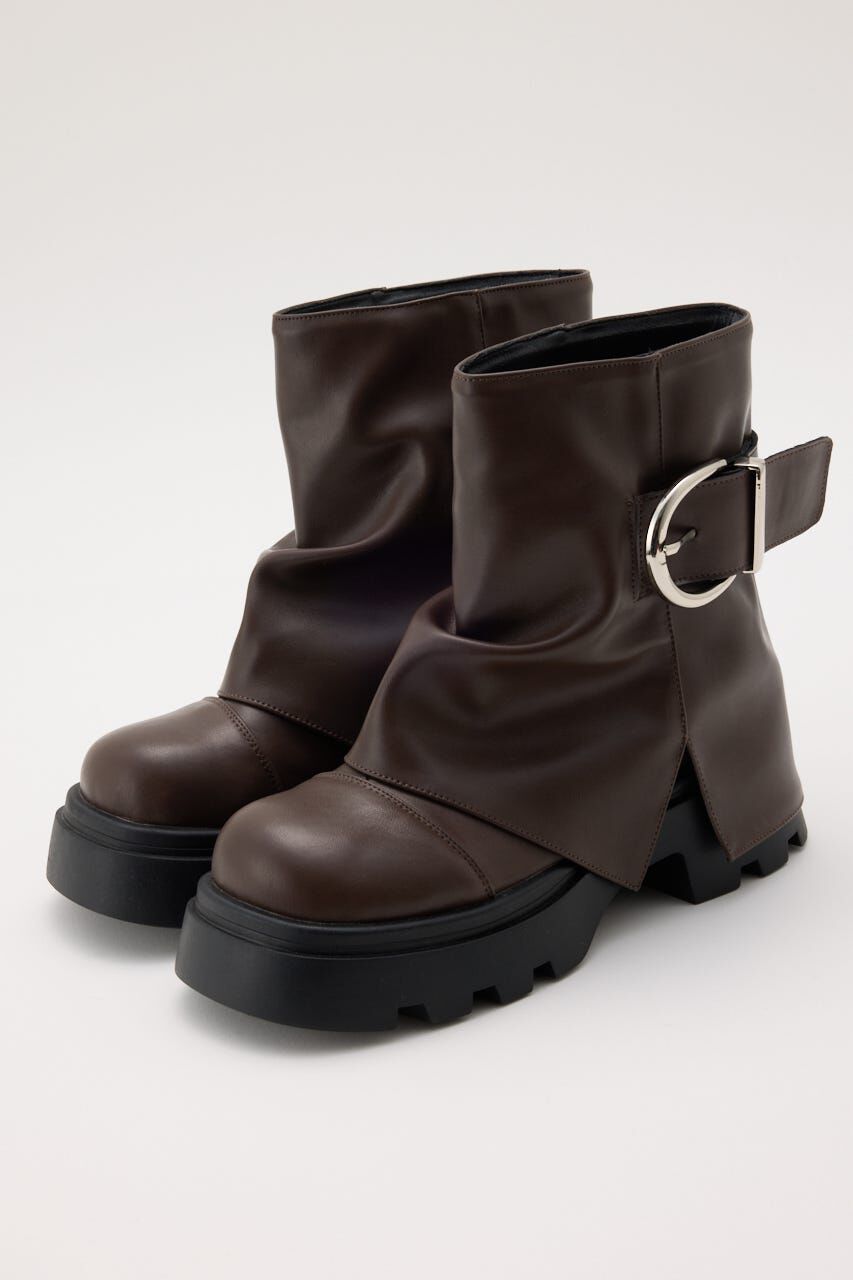 RODEO CROWNS「カバーショートブーツ」|その他|BRN